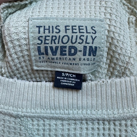 American Eagle - Big Hug Green Sweater - Picture 3 of 3